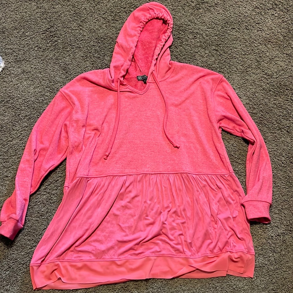 Diane Gilman pink hoodie